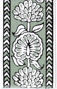 Solana 4" bedrucktes Band Borte (viele Farben verfügbar) - Bild 1 von 2