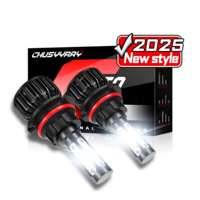 For Truck Peterbilt 387 384 110W White 6000K 9007 LED Headlight Car Bulbs 2pcs - Image 1 of 4