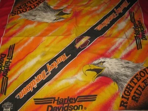 Harley Davidson Righteous Ruler Bandanna/Scarf  20x20 - Picture 1 of 3