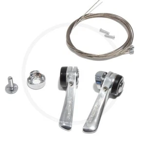 Thumb Shift Lever Shimano SL-R400 Classic Road Bike Downtube Shifters | 8-speed - Picture 1 of 2