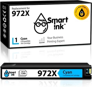 Repuesto de cartucho de tinta compatible-HP 972X 972 X (Cian)-PageWide Pro 477dw - Imagen 1 de 8
