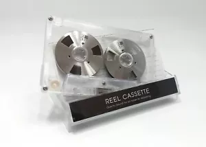 Reel to Reel cassette tape self-made high quality design Silver color Audio New - Bild 1 von 7