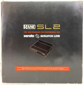 Rane Serato SL2 Scratch Live DJ Audio Interface w/ Box. Control Vinyl & Cords - Picture 1 of 10
