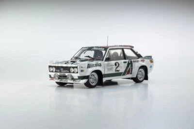 KYOSHO KY8376G FIAT 131 ABARTH ALITALIA N 2 RALLY MONTECARLO 1978 W.ROHRL - C.GE - Immagine 1 di 3
