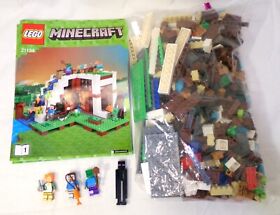 LEGO Minecraft 21134 The Waterfall Base Set Complete w/ Directions