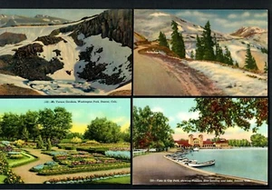 C35 Denver 4pcs Gardens City Park Pavilion, Iceberg Lake Timberline - Bild 1 von 2