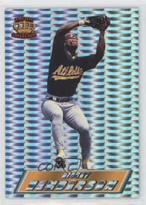 1995 Pacific Crown Collection Prisms Rickey Henderson #102 HOF