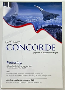 Concorde 27 Years of Supersonic Flight 1976-2003 DVD 4 Hours Documentary - Picture 1 of 3