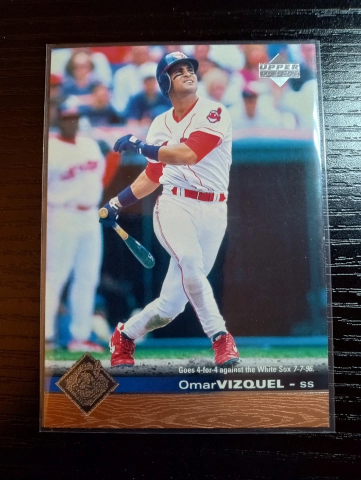 1996 Upper Deck Omar Vizquel #54 - Image 1 of 2