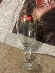 Brand New Stella Artois Belgium Original Glass Beer Chalice 33cl 16oz SET OF ONE - Picture 1 of 2