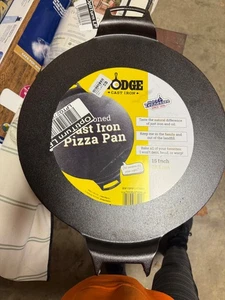 Lodge Cast Iron Pizza Pan 15 in size - Picture 1 of 5