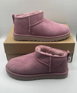 UGG Classic Ultra Mini Boots Women's 11, 42 in Dusty Pink New In Box 1116109 - Picture 1 of 10