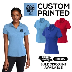Sport-Tek Damen PosiCharge Strive individuell bedrucktes Polo Geschenk für Ihn LST530 - Bild 1 von 10