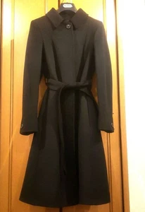 Max Mara STUDIO langer Mantel Asian Fit M 38 US Größe S schwarz original - Bild 1 von 24