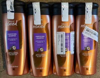 PANTENE PRO-V Truly Natural Hair Moisturizing Shampoo 12.6oz  LOT OF 4 - Image 1 of 2