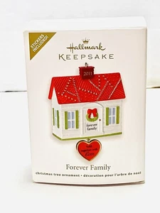 Hallmark 2011 Forever Family Heart Love Ornament - Imagen 1 de 4