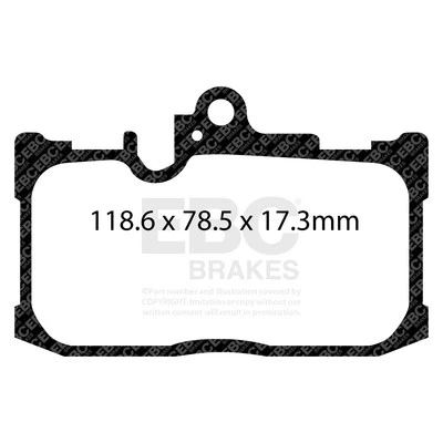 EBC S4 Kits Redstuff Pads and USR Rotors For Lexus GS350/RC200t/RC300/RC350 Foto 1 de 3