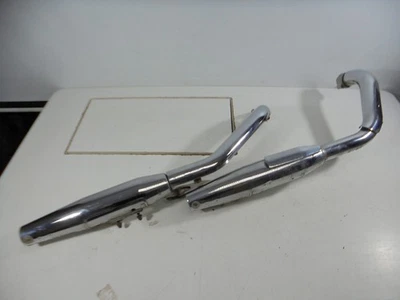 Honda Shadow VT600 VLX600 1999-2007 OEM cabezales de escape colector silenciador tubos Foto 1 de 4