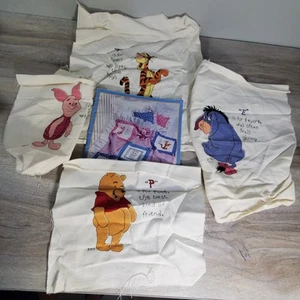Winnie The Pooh Tigger Eeyore Piglet Cross Stitch For Baby Blanket Pattern Book - Picture 1 of 15