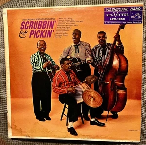 The ORIGINAL WASHBOARD BAND - Scrubbin’ & Pickin' - 1959 RCA Victor LPM-1958 - Picture 1 of 3