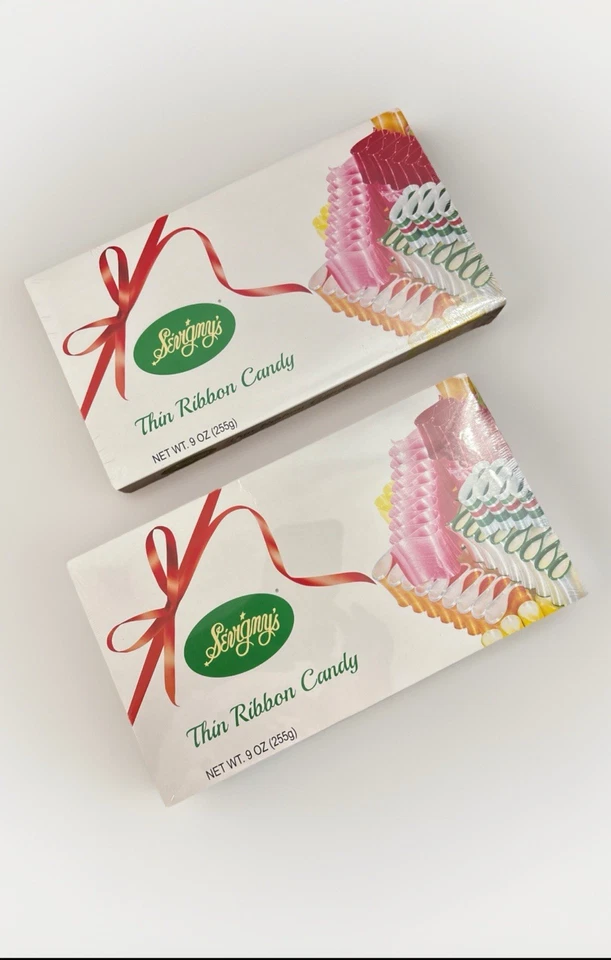 Sevigny's ~ This Ribbon Hard Candy Christmas 2 cajas 9 oz. Caramelo de cada calidad Foto 1 de 4