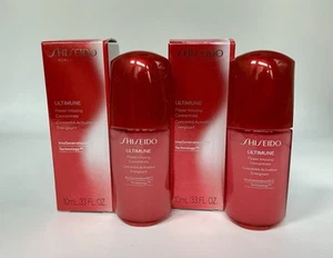 2x Shiseido ULTIMUNE Power Infusing Concentrate Minis 0.33 oz/10 ml each NIB - Picture 1 of 7