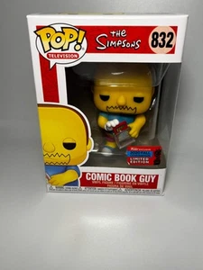 Funko Pop! TV - The Simpsons - Comic Book Guy (2020 Fall Convention Exclusive) - Afbeelding 1 van 6