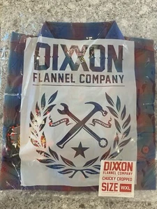 Dixxon Flannel Co. "THE CHUCKY" donna XL pennino esaurito CROP CROP - Foto 1 di 2