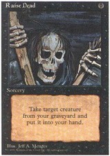 Raise Dead ~ Near Mint Alternate 4th Edition Fourth MTG Magic UltimateMTG Black