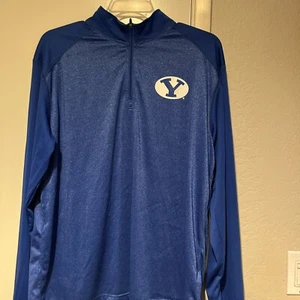 BYU Cougars Nike Dri-Fit Unisex blau Langarmshirt, extra groß sauber - Bild 1 von 10