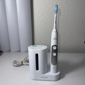 Philips Sonicare ExpertClean Sonic Electric Toothbrush HX962V With cleaner Charg - Picture 1 of 6