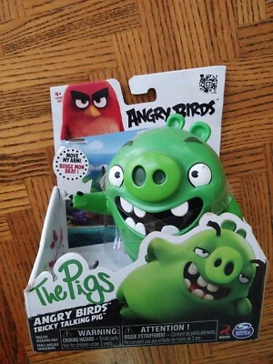 Angry Birds The Pigs “Tricky Talking Pig” By Spin Master Rovio NEW - Image 1 of 2