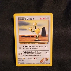 Pokémon TCG Blaine's Doduo Gym Challenge 61/132 Regular Unlimited - Picture 1 of 5