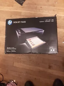 HP Deskjet F2430 All-In-One Inkjet Printer BRAND NEW SEALED BOX - Picture 1 of 8