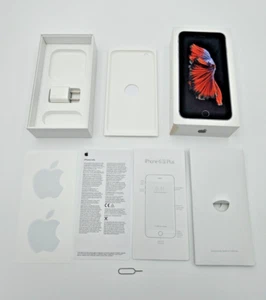 iPhone 6s 6s + Plus Box Oryginalne pudełko detaliczne Apple z naklejkami Apple - Zdjęcie 1 z 13
