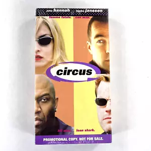 NIB New Sealed "Circus" (VHS, 2000) John Hannah & Famke Janssen *FREE SHIPPING* - Picture 1 of 3