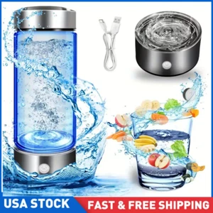 Portable Hydrogen Water Bottle Hydrogen Aqua Daily Equivalently Anti-Oxidant US - Picture 1 of 9