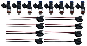 8 Pack 62LB 650cc Performance Fuel Injectors EV6 Plug for LS3 L99 6.2L LS7 7.0L - Bild 1 von 2