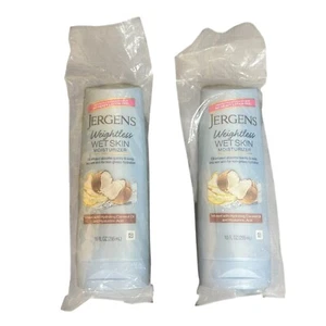 Lote de 2 botellas de 10 fl oz Jergens crema hidratante ligera para piel seca - Imagen 1 de 2