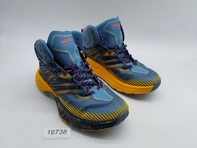 Botas de senderismo Hoka One One Speedgoat 2 Mid GTX para mujer talla 8,5 azules Foto 1 de 4