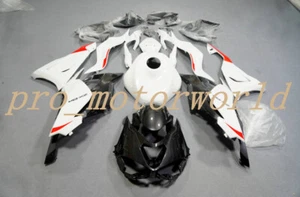 White Black Fairing Kit w/Tank Bodywork For Kawasaki Ninja ZX6R 2024 ZX636 2025 - Picture 1 of 4