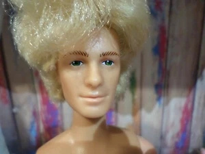 Jem & the Holograms RARE male doll (Ken size) w rooted Blonde hair. Hasbro 1988 - Picture 1 of 3