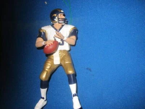 Adorno de recuerdo de leyendas de fútbol Hallmark Kurt Warner - Imagen 1 de 10