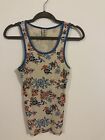 Lucky made with peace and love 100% cotton Tank Top size L