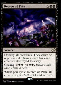 Decree of Pain Commander: Duskmourn: House of Horror Regular - Imagen 1 de 2