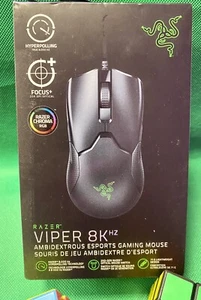 Razer Viper 8KHz Ambidextrous Esports Gaming Mouse - Black (RZ01-03580100-R3U1) - Picture 1 of 2