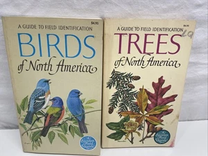 GOLDENES 2-Buch-Set: Ein Leitfaden zur Feldidentifizierung VÖGEL/BÄUME Nordamerikas - Bild 1 von 2