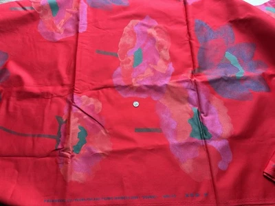 Tela de mezcla de lana vintage granate borgoña tweed 59" X 71" peso medio coser Foto 1 de 4