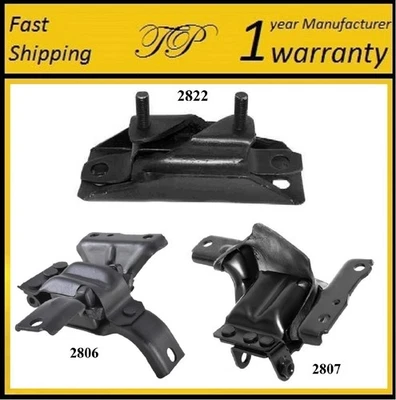 3 PIEZAS MONTAJE DE MOTOR Y TRANSMISIÓN PARA 92-97 Ford Crown Victoria/MERCURY GRAND MARQUIS Foto 1 de 4