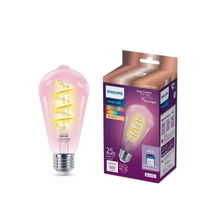 Philips Light Bulb 60w Smart Tunable WiFi LED 1-Pack Filament E26 Base - Amber - Picture 1 of 1